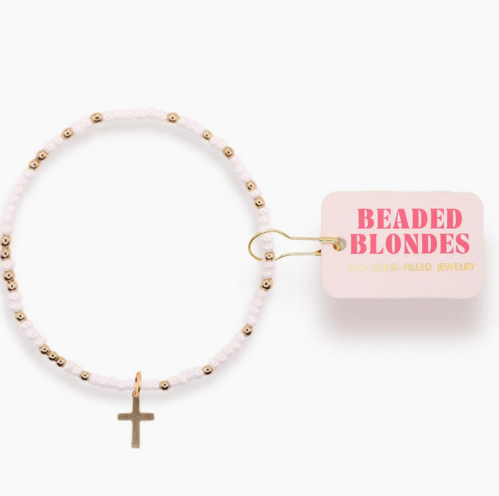 Cross Charm Bracelet