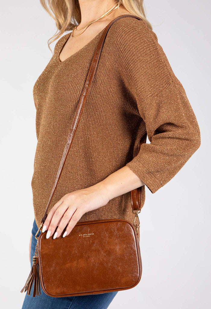 Crossbody Faux Leather Bag