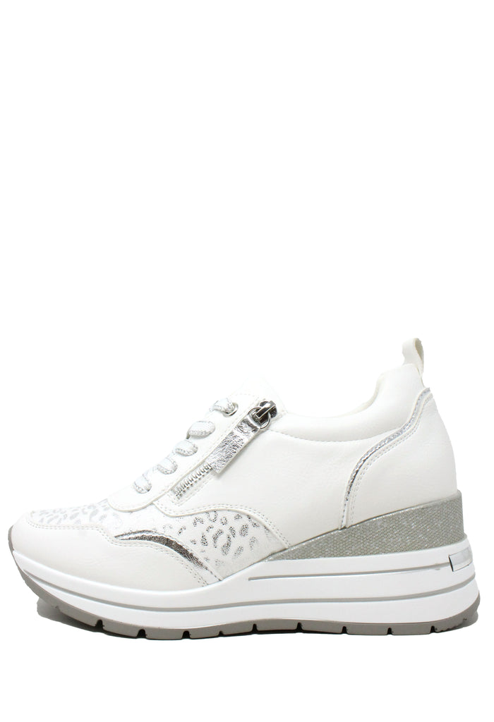 Dara Leopard Wedge Trainer