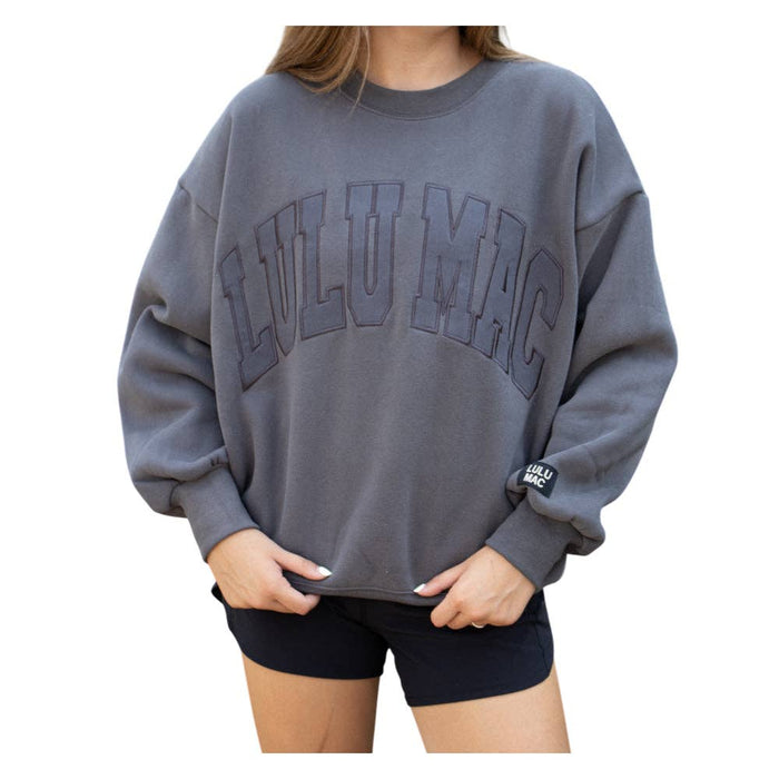 Dark Grey Lulumac Crewneck