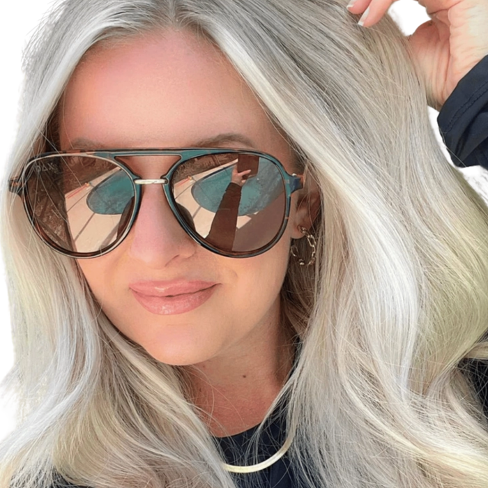 DAX Eyewear: Earhart • Women’s Aviator Sunglasse • Polarized Everyday Chic