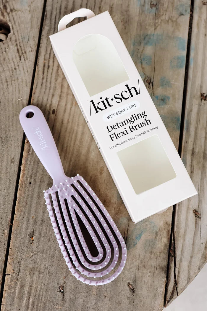 Detangling Flexi Brush - Soft Violet