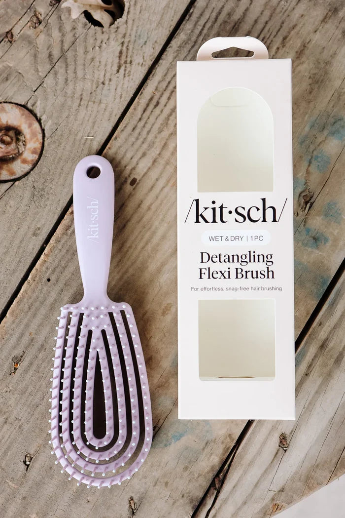 Detangling Flexi Brush - Soft Violet