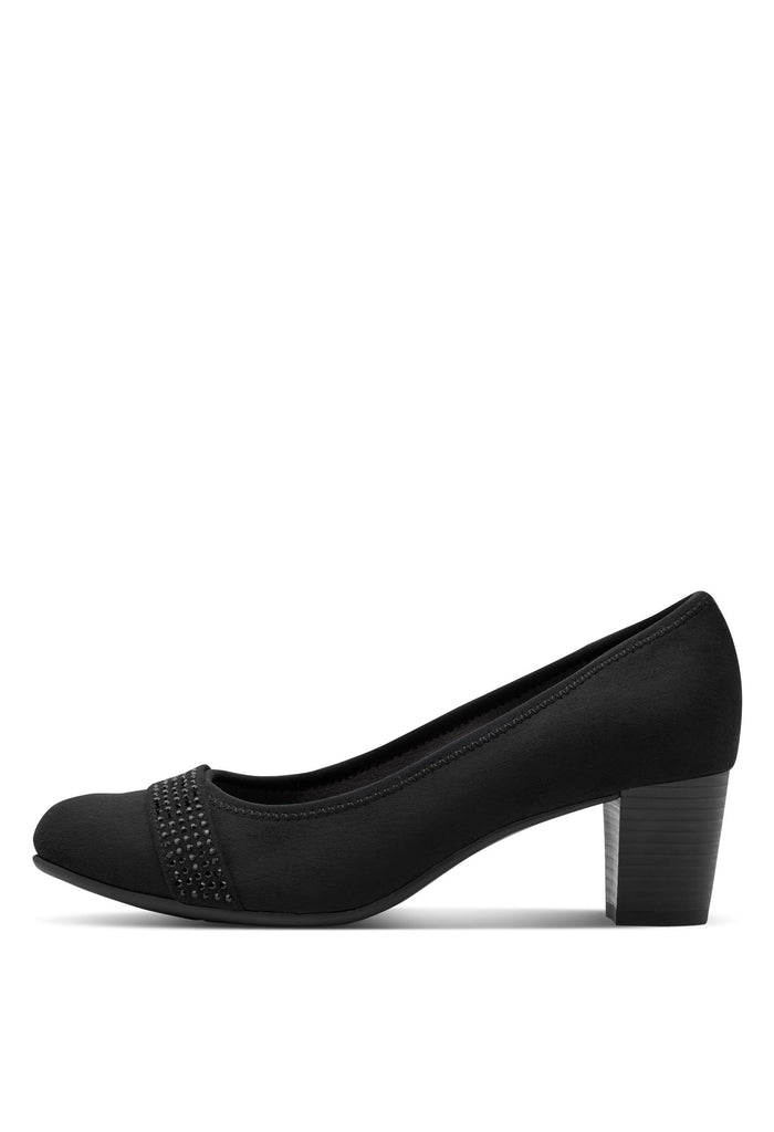 Diamante Block Heel