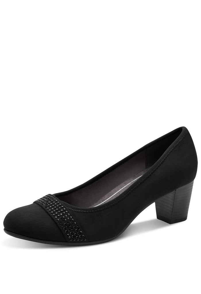 Diamante Block Heel