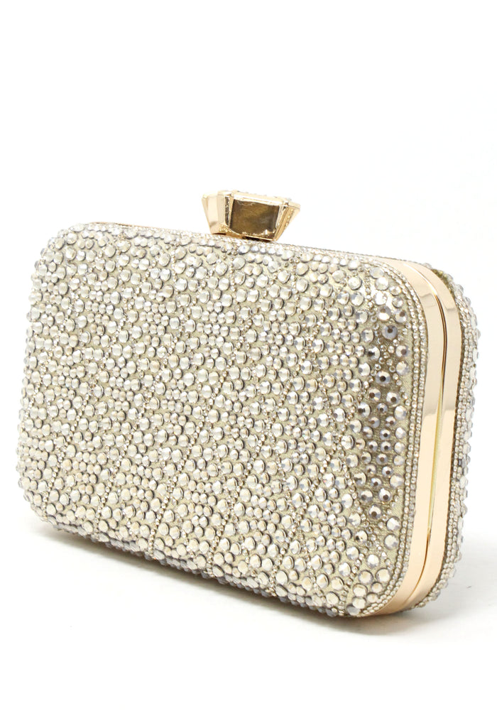Diamante Drop Clutch Bag