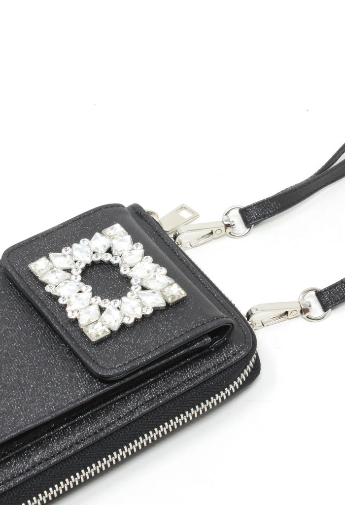 Diamante Mini Crossbody Bag