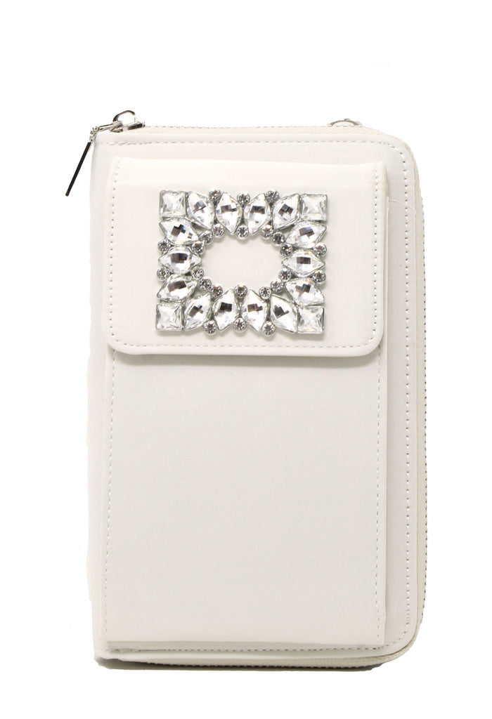 Diamante Mini Crossbody Bag