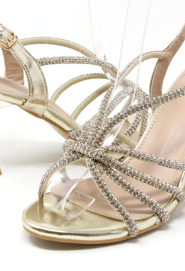 Diamante Strap Heels