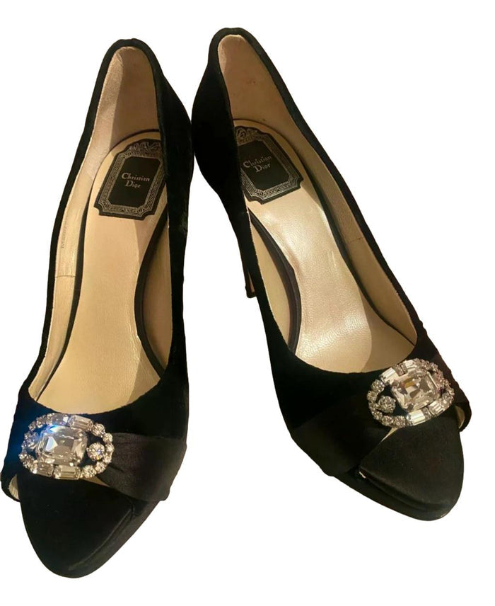 DIOR EMBELLISHED HEELS
