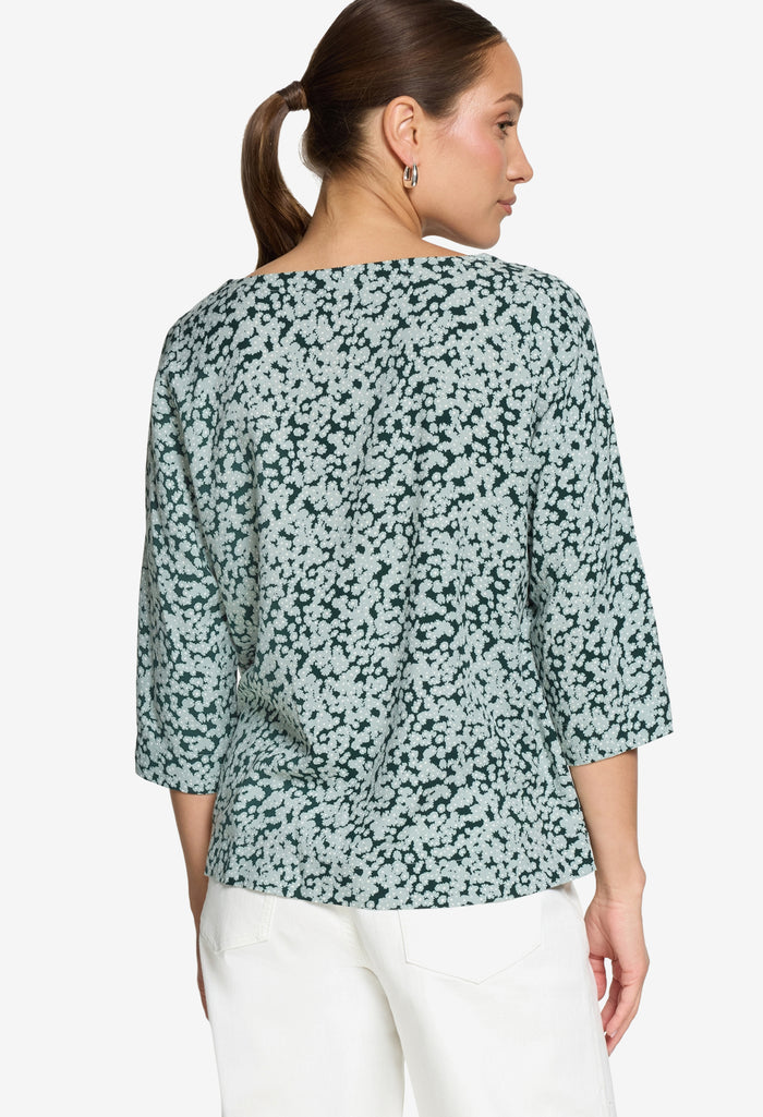 Ditsy Print Blouse