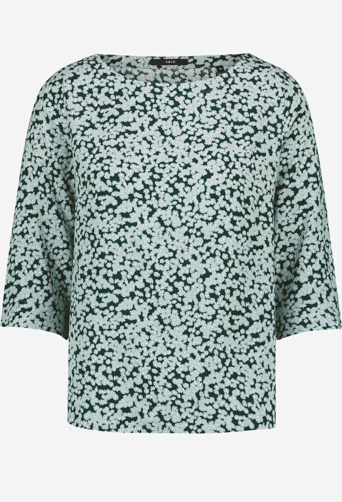 Ditsy Print Blouse