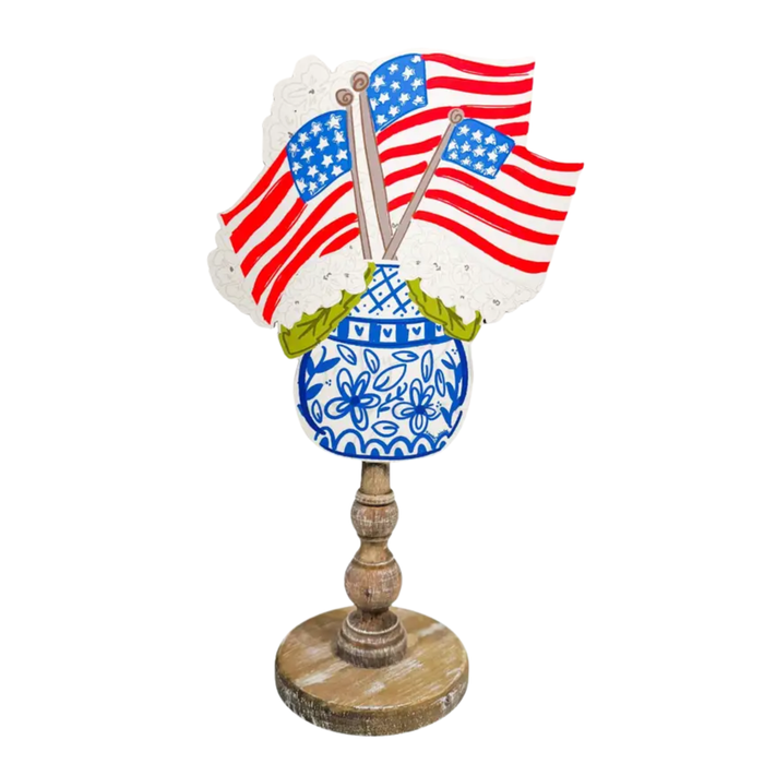 Doodles By Rebekah: Hydrangea Flags • Topper + Attachment