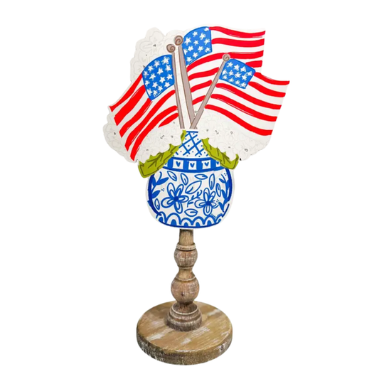 Doodles By Rebekah: Hydrangea Flags • Topper + Attachment