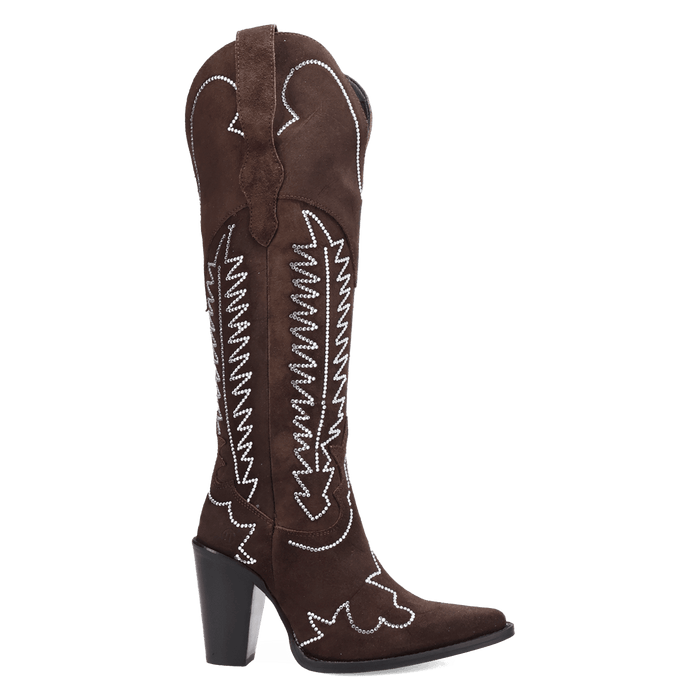 PRODUCT SHOT DOUBLE TAKE SUEDE LEATHER BOOT AT 90 DEGREE INSIDE ANGLE