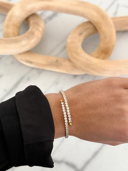Double Tennis Bracelet