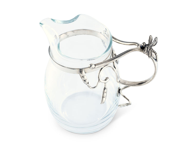 Dragonfly Glass Pitcher