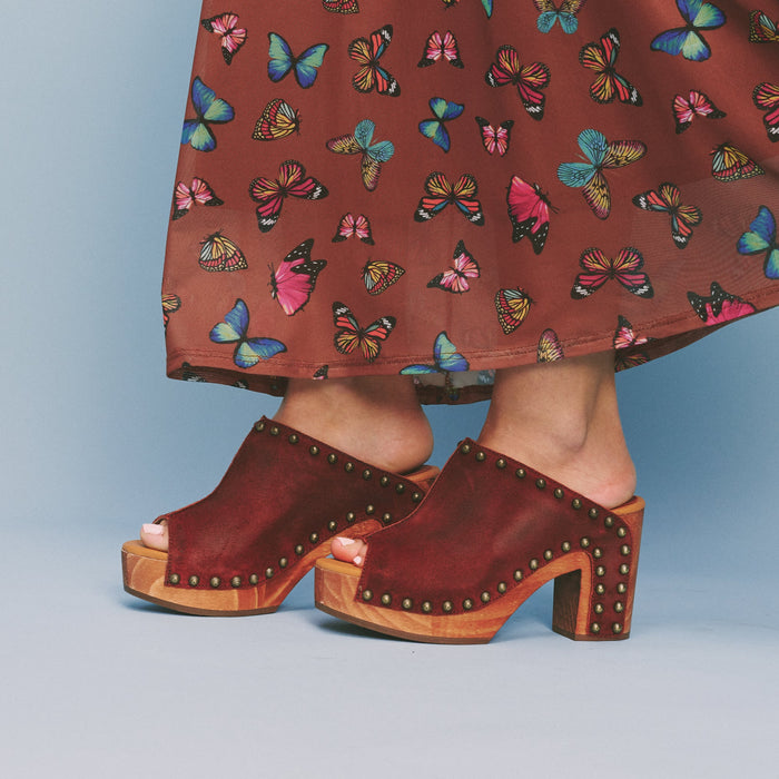 ECHO WOODEN SANDAL - Dingo1969