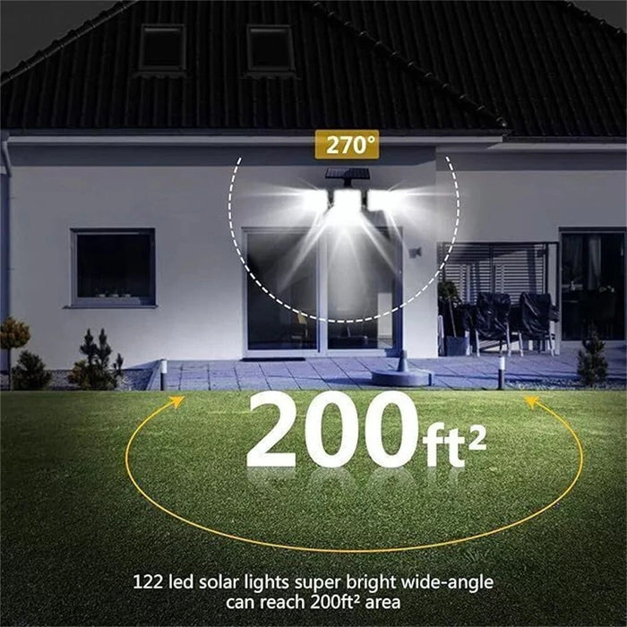 ED Solar Lights Outdoor Waterproof Motion Sensor Security