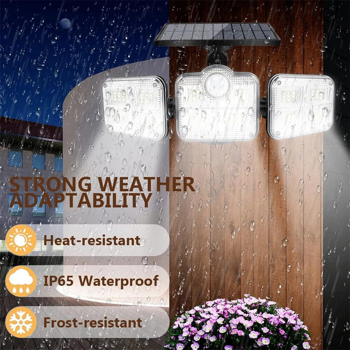 ED Solar Lights Outdoor Waterproof Motion Sensor Security