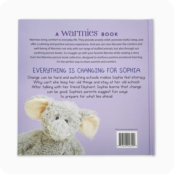 Elephant Embraces Change Book - Warmies USA