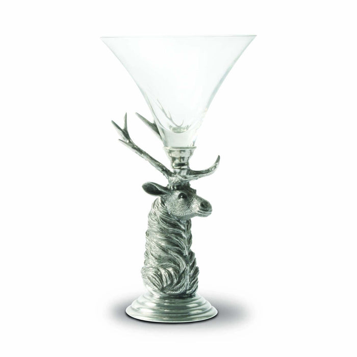Vagabond House Elk Pewter Stem Cocktail Glass Product Image