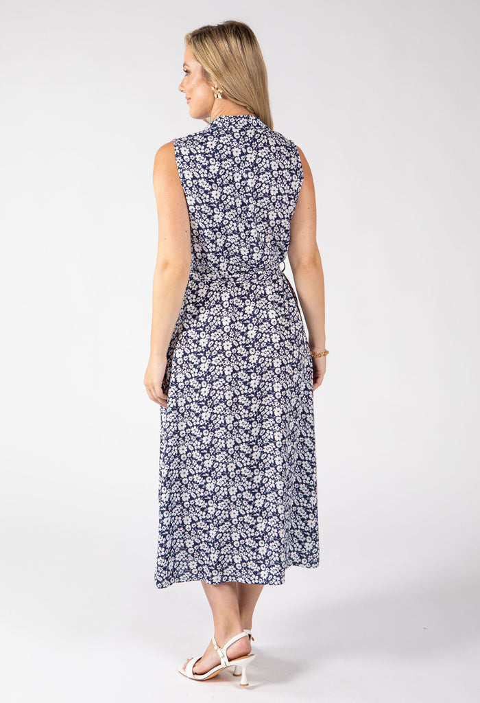 Emilia Floral Print Shirt Dress
