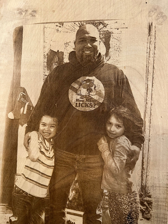 Engraved Wood Portraits