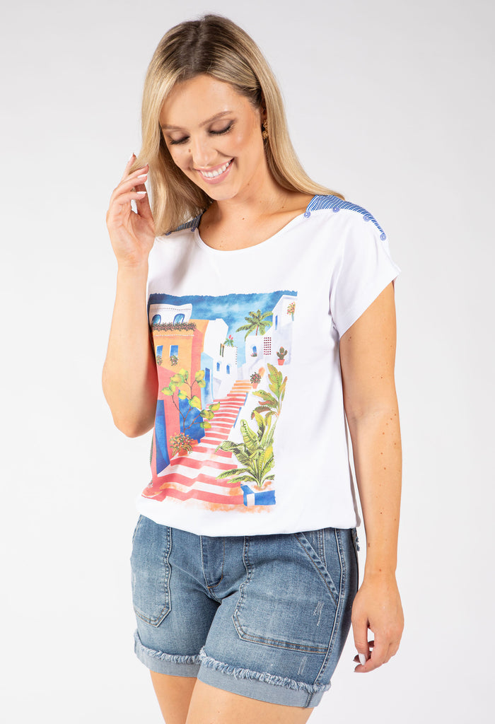 Escalera Printed T-Shirt