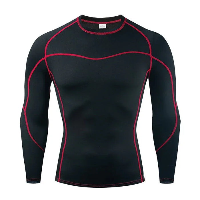 European-American Quick-Drying Long-Sleeve Sportswear Running Fitness T-shirt - Allen-Fitness