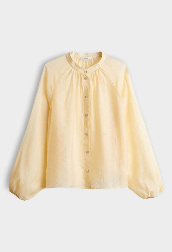 Fabrielle Oversized tunic blouse