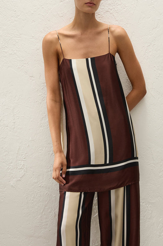 Faithfull the Brand Phylis Mini Dress Sintra Stripe