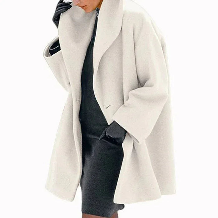 Fashionable Sweaters For Women - Multi-Color Round Neck Loose Sweater In Wool Blend, Sizes S-5XL - Allen-Fitness