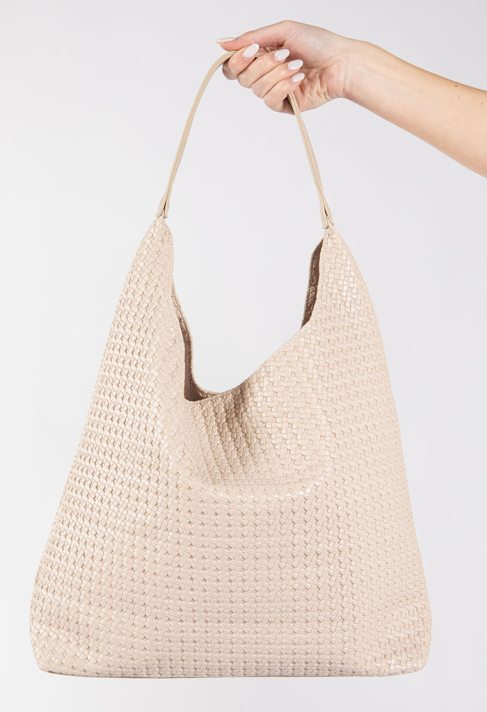 Faux Leather Tote Bag