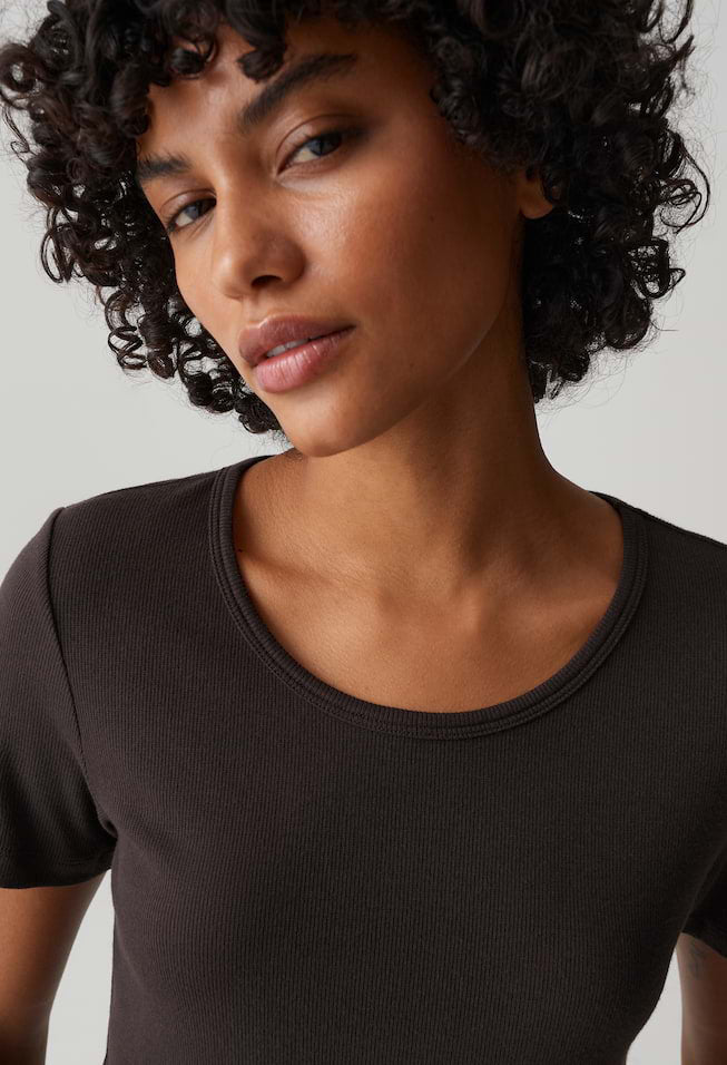 Fine ribbed T-Shirt