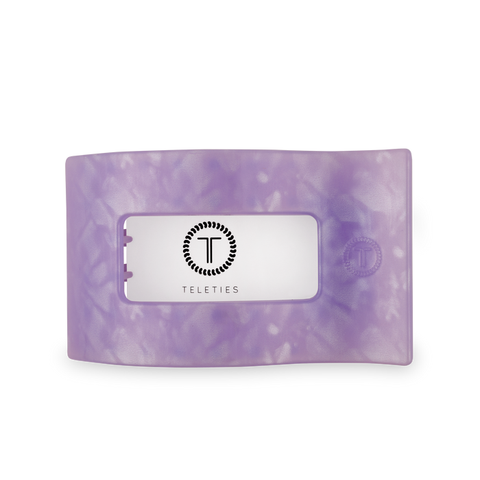 Flat Rectangle Hair Clip | Large | Lavender Mist
