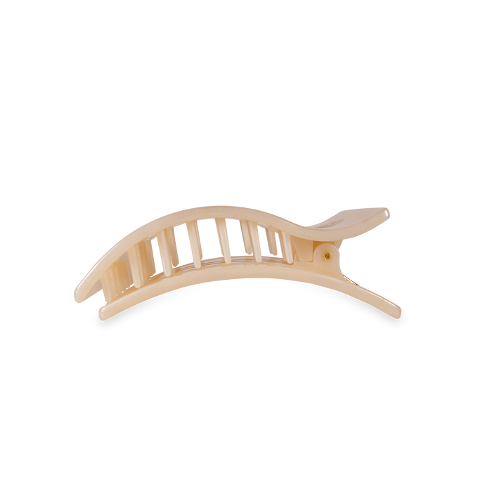 Flat Rectangle Hair Clip | Medium | Soft Surf
