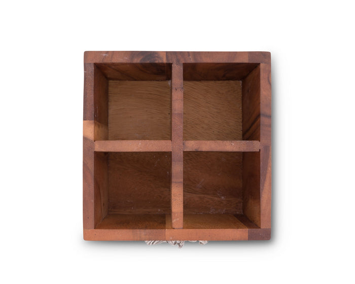Fleur De Lis Flatware Caddy
