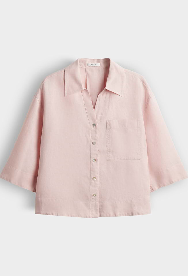 Flippa Loose Fit Linen Blouse