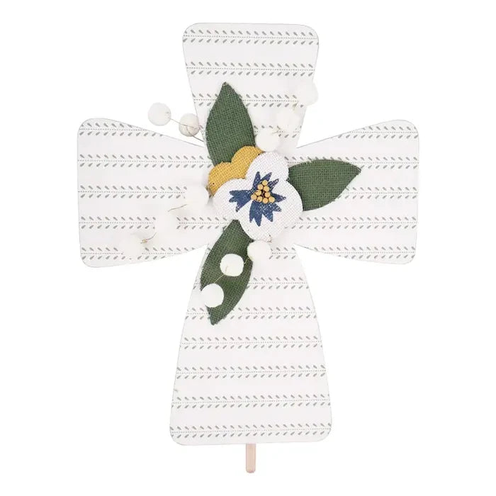 Floral Cross Topper