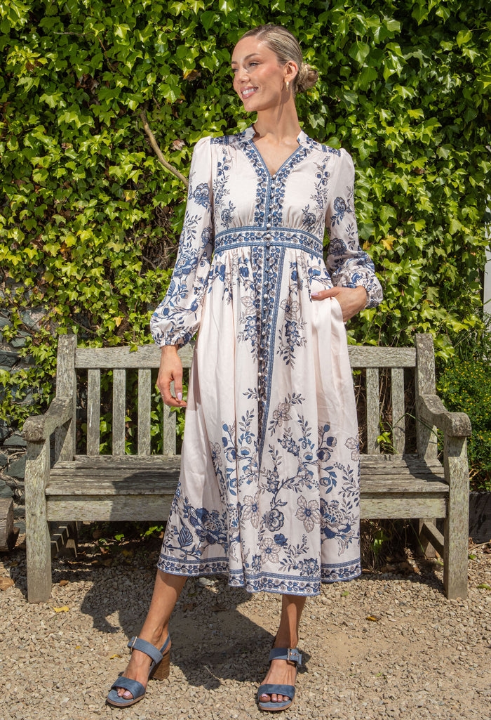 Floral Print Midi Dress