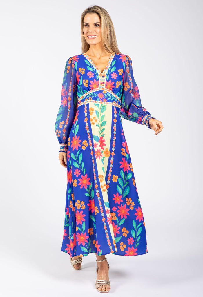 Floral Print Midi Dress