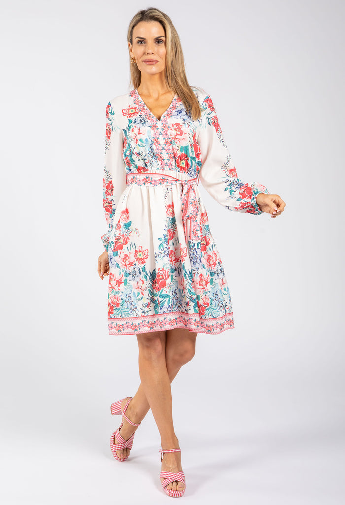 Floral Print Short Dress