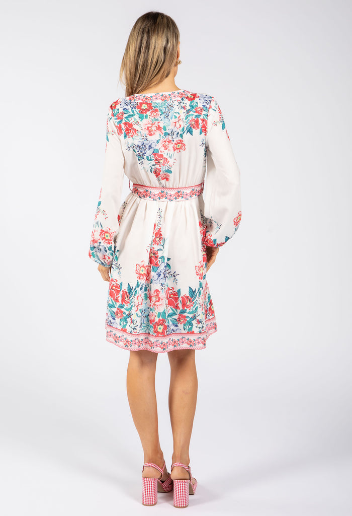 Floral Print Short Dress