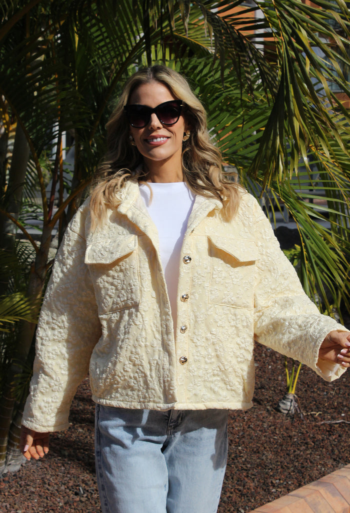Floral Quilted Jacket