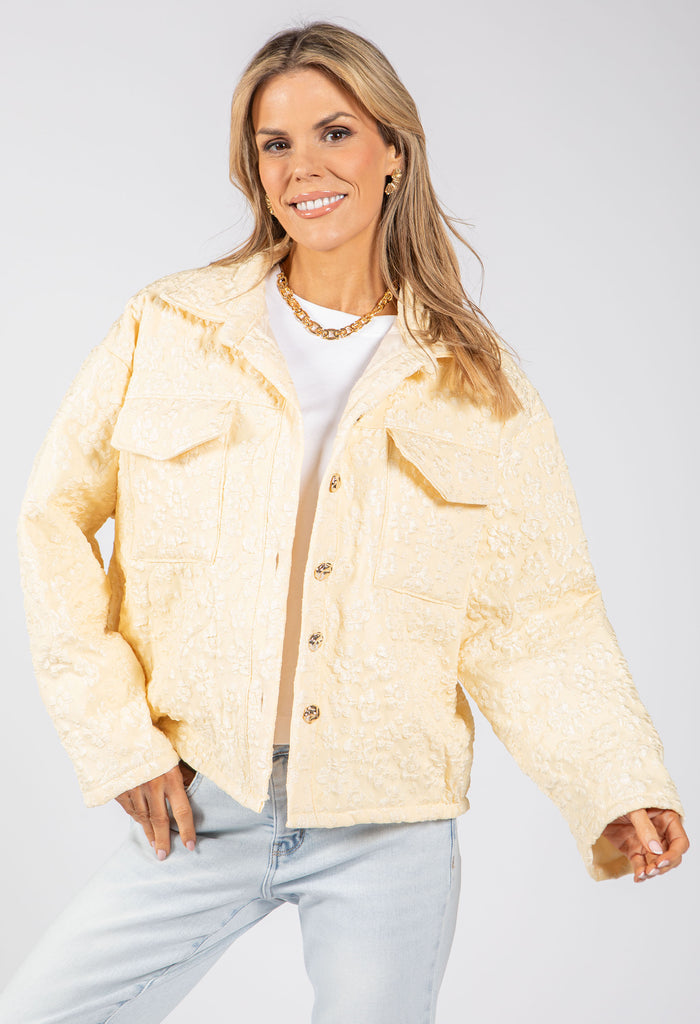 Floral Quilted Jacket