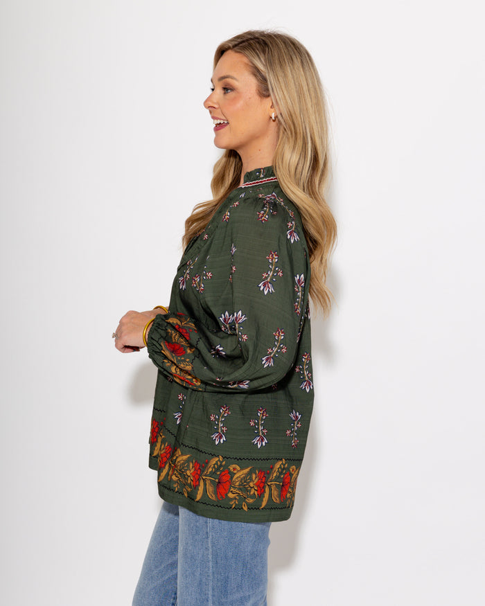 Flowy Florals Top