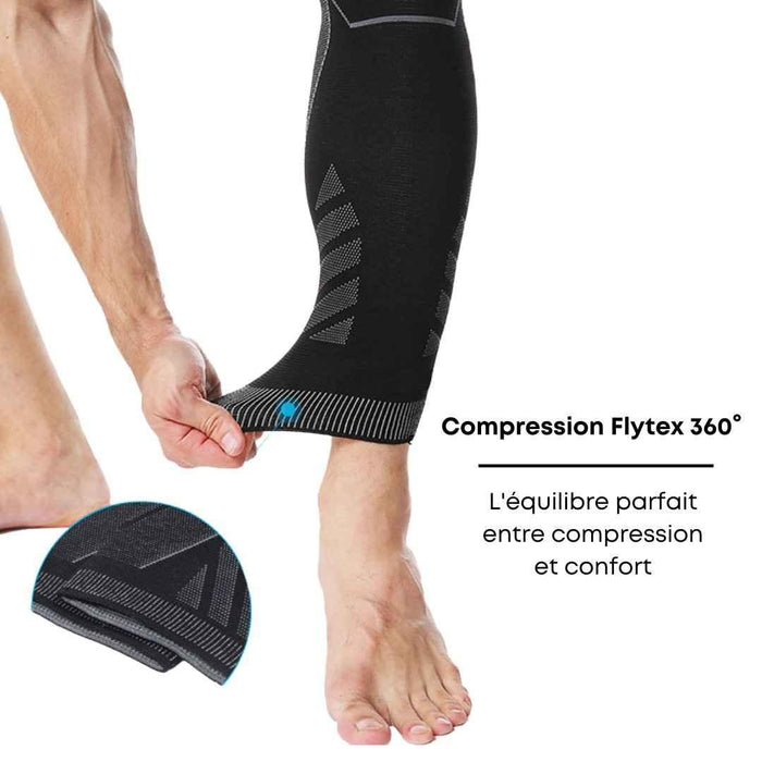 Flytex Compression Knee Sleeves - Increase Blood Flow and Reduce Fatigue - Allen-Fitness