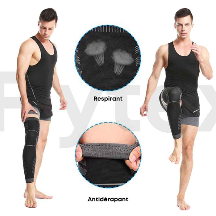 Flytex Compression Knee Sleeves - Increase Blood Flow and Reduce Fatigue - Allen-Fitness