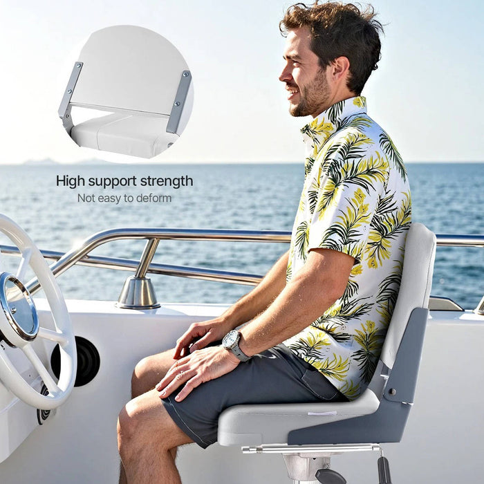 Folding Boat Seat Low Backrest